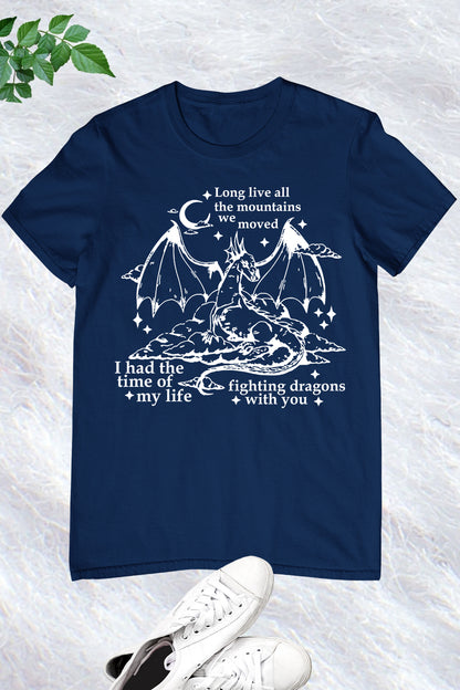 Travel back in time with our 'Retro Fighting Dragons With You' Speak Now TV Inspired Shirt. Relive the epic adventures and brave battles alongside Taylor Swift's iconic album. #SpeakNowInspired #DragonSlayerThrowback #EpicTVFashion
