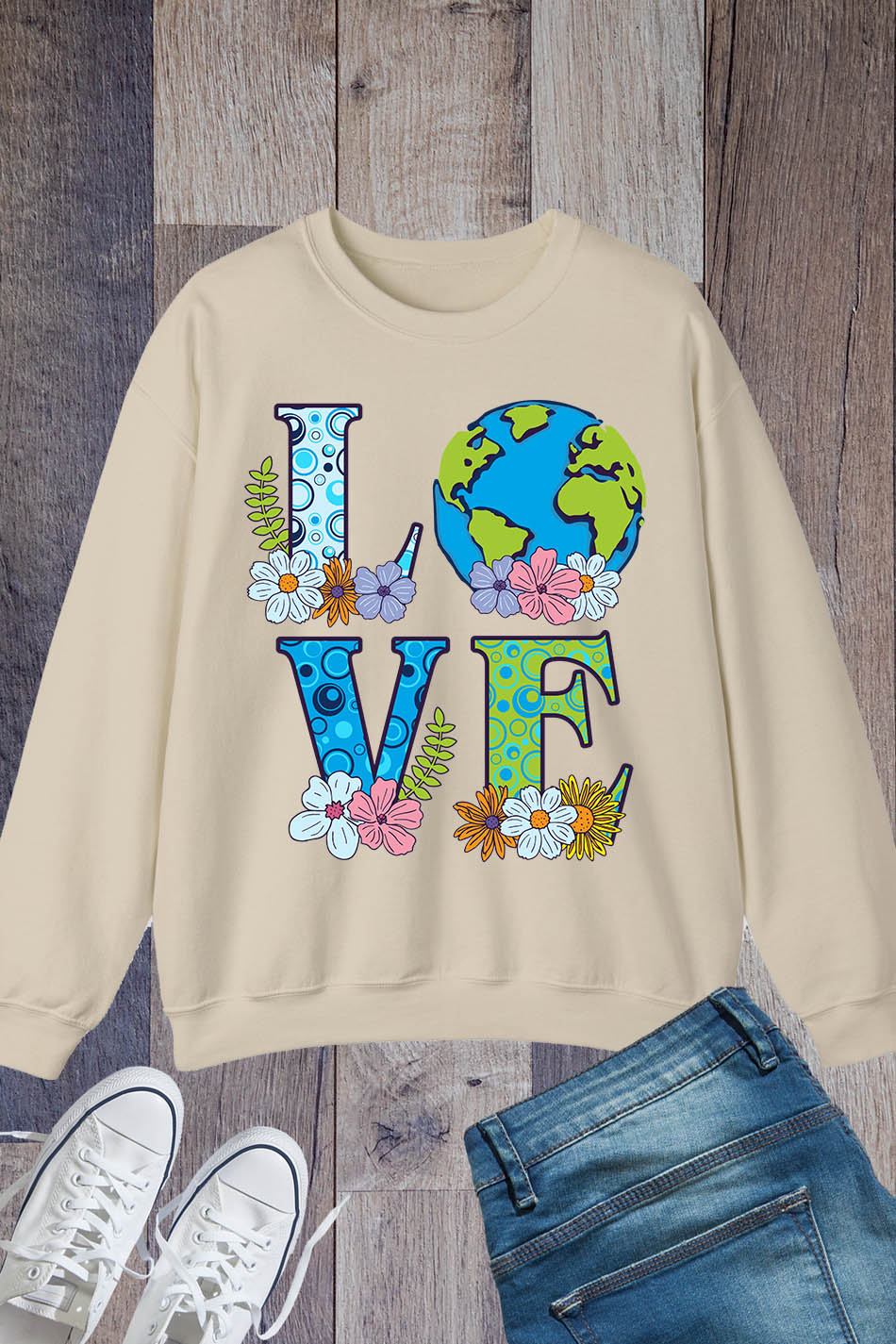 Earth Day Love Sweatshirt