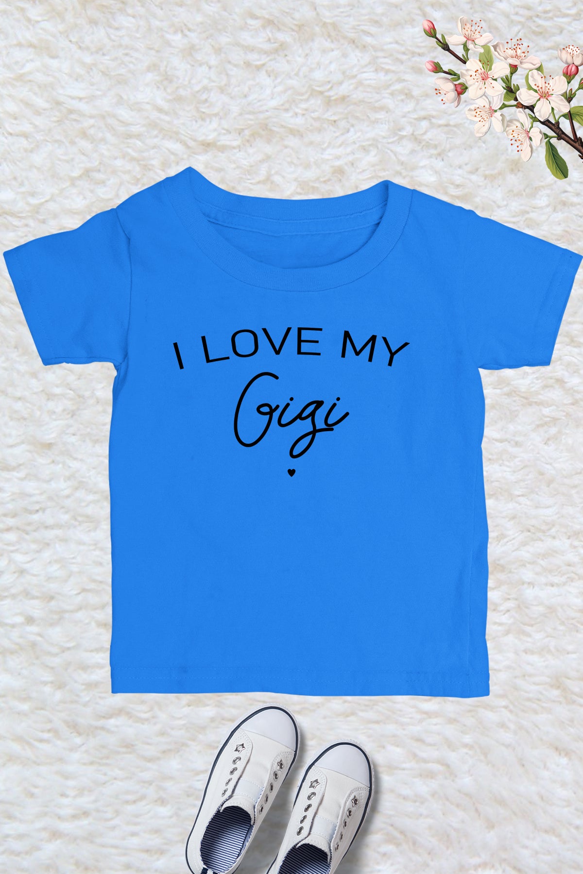 I Love My Gigi Kids T Shirt
