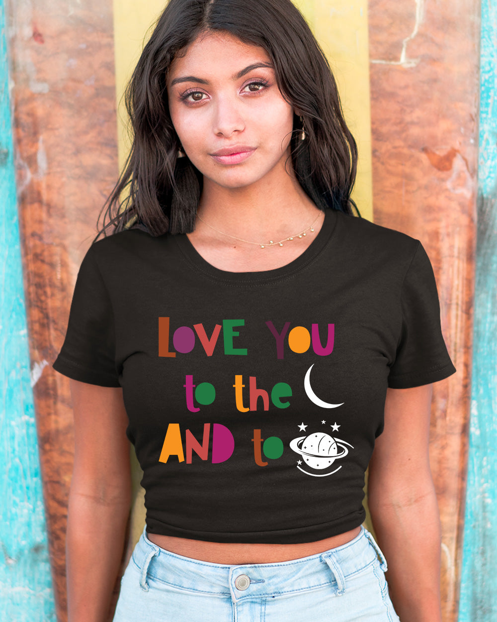 I Love You to The Moon Baby Top Tee Shirt