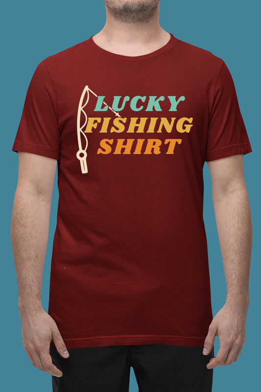 Funny Lucky Fishing T-Shirt