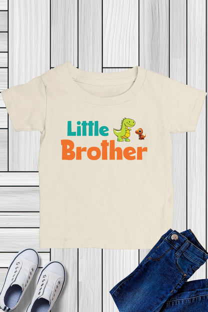 Little Brother Dinosaur  Kids T Shirt