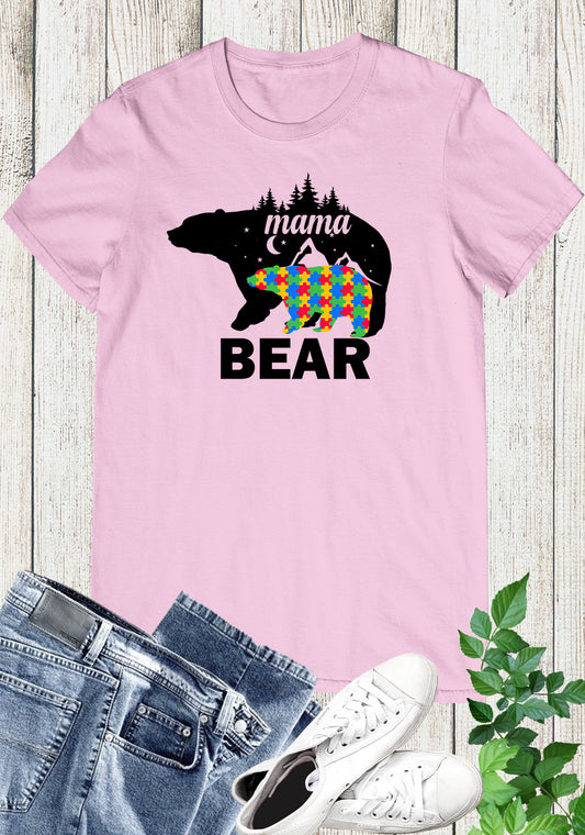 Autism Mama Bear Shirt