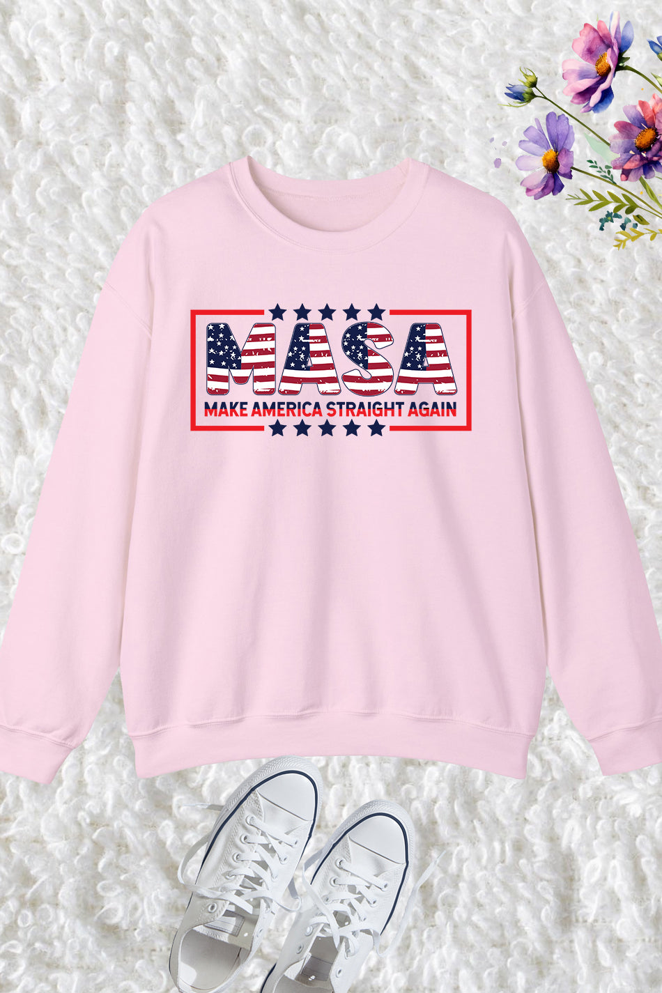 Masa Make America Straight Again Election 2024 Sweatshirt