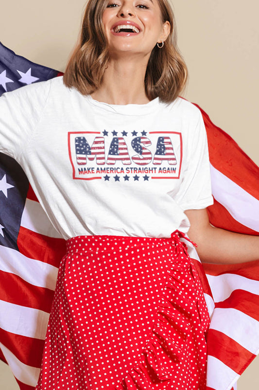 Masa Make America Straight Again Election 2024 Shirt