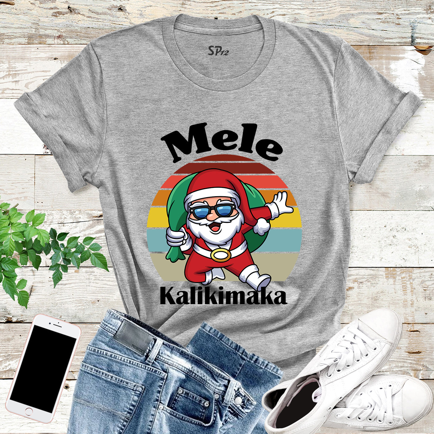 Mele Kalikimaka Hawaii Christmas T Shirt
