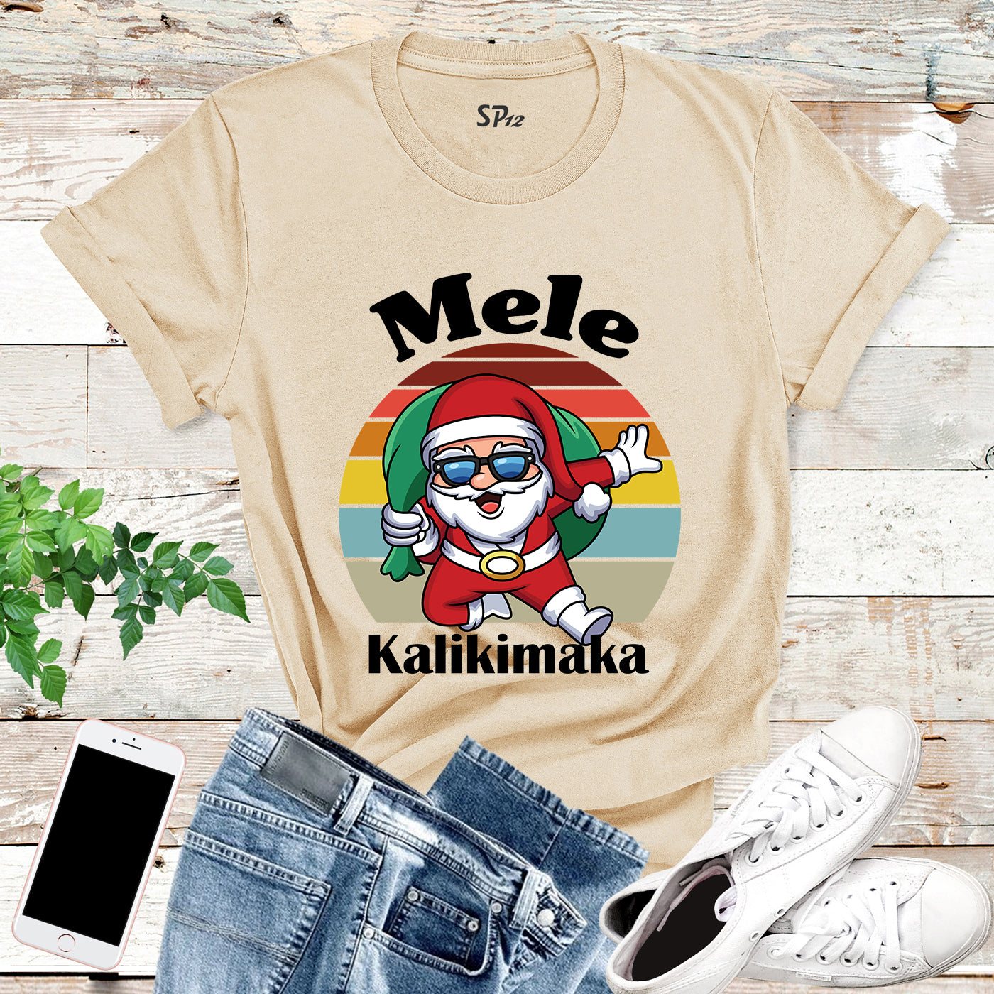 Mele Kalikimaka Hawaii Christmas T Shirt
