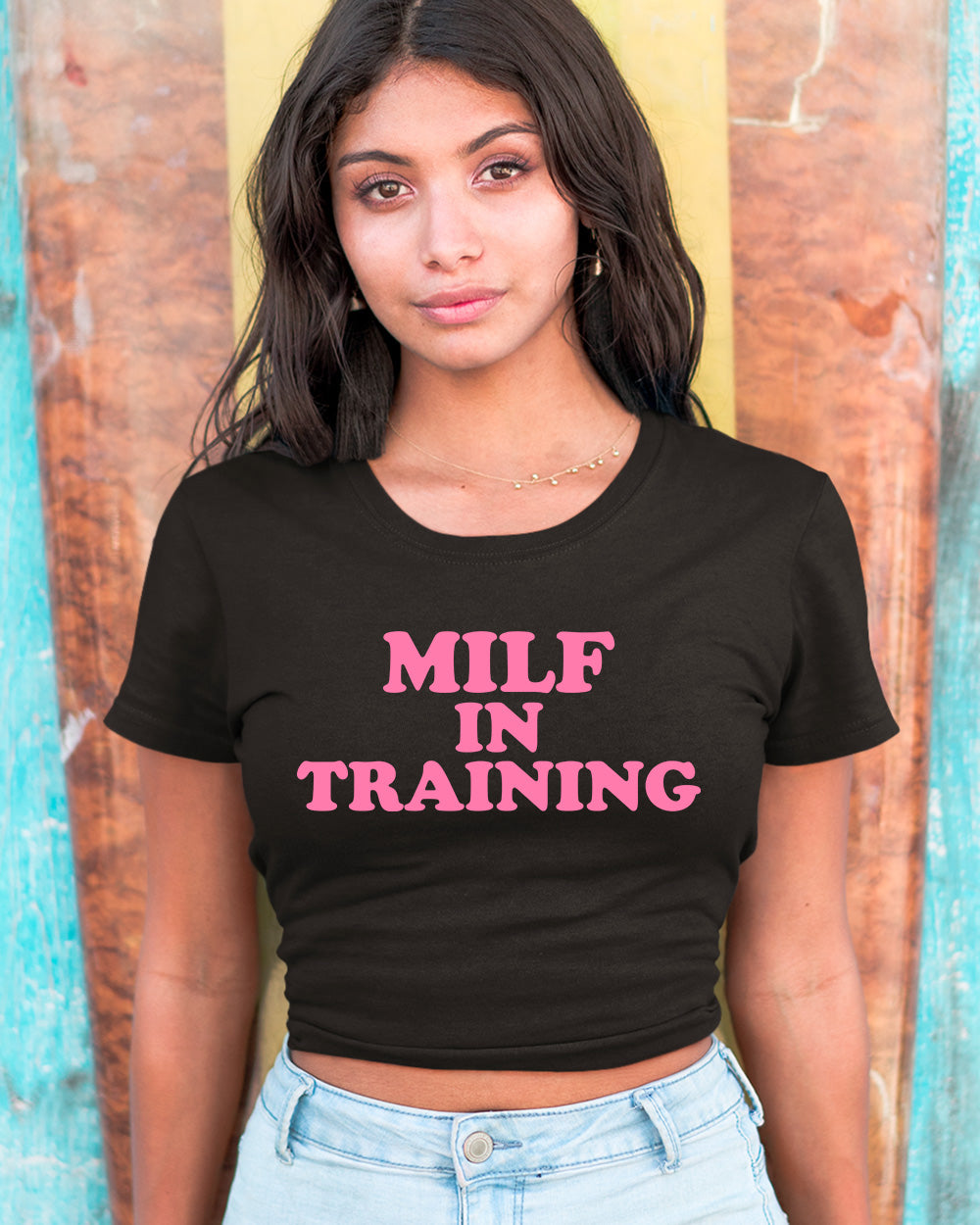 Milf in Training Baby Tee