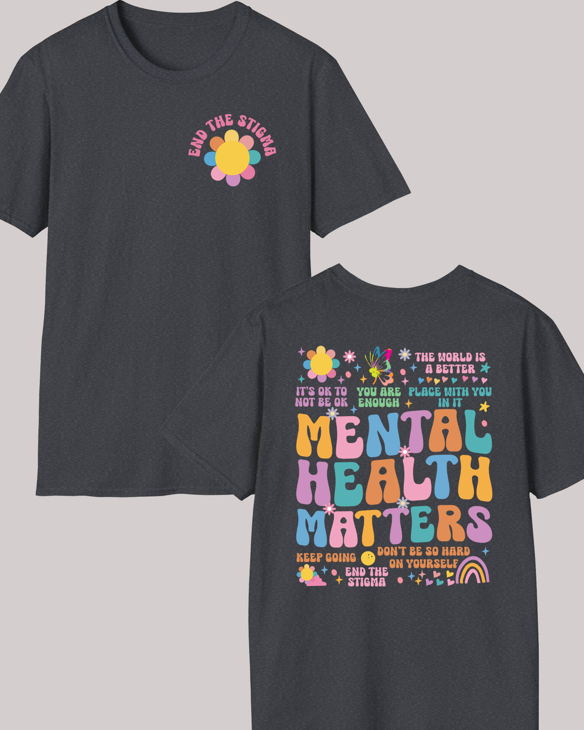 Mental Health Matter Trendy T Shirts