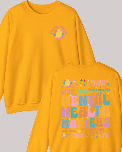 Mental Health Matter Trendy Sweatshirts
