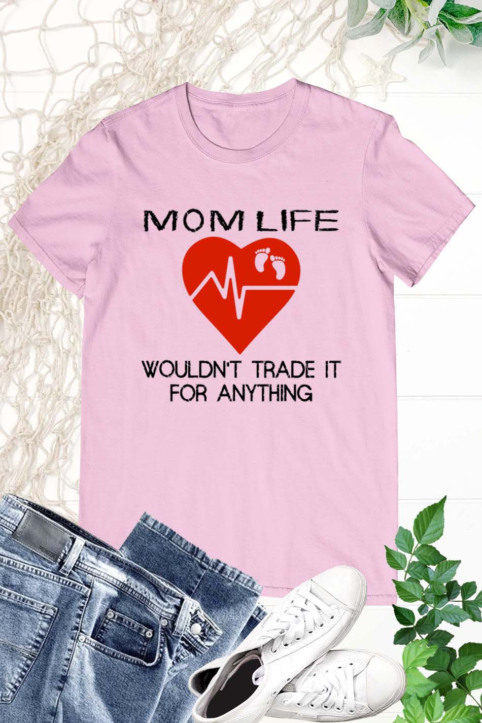 Mom Life Women T Shirt