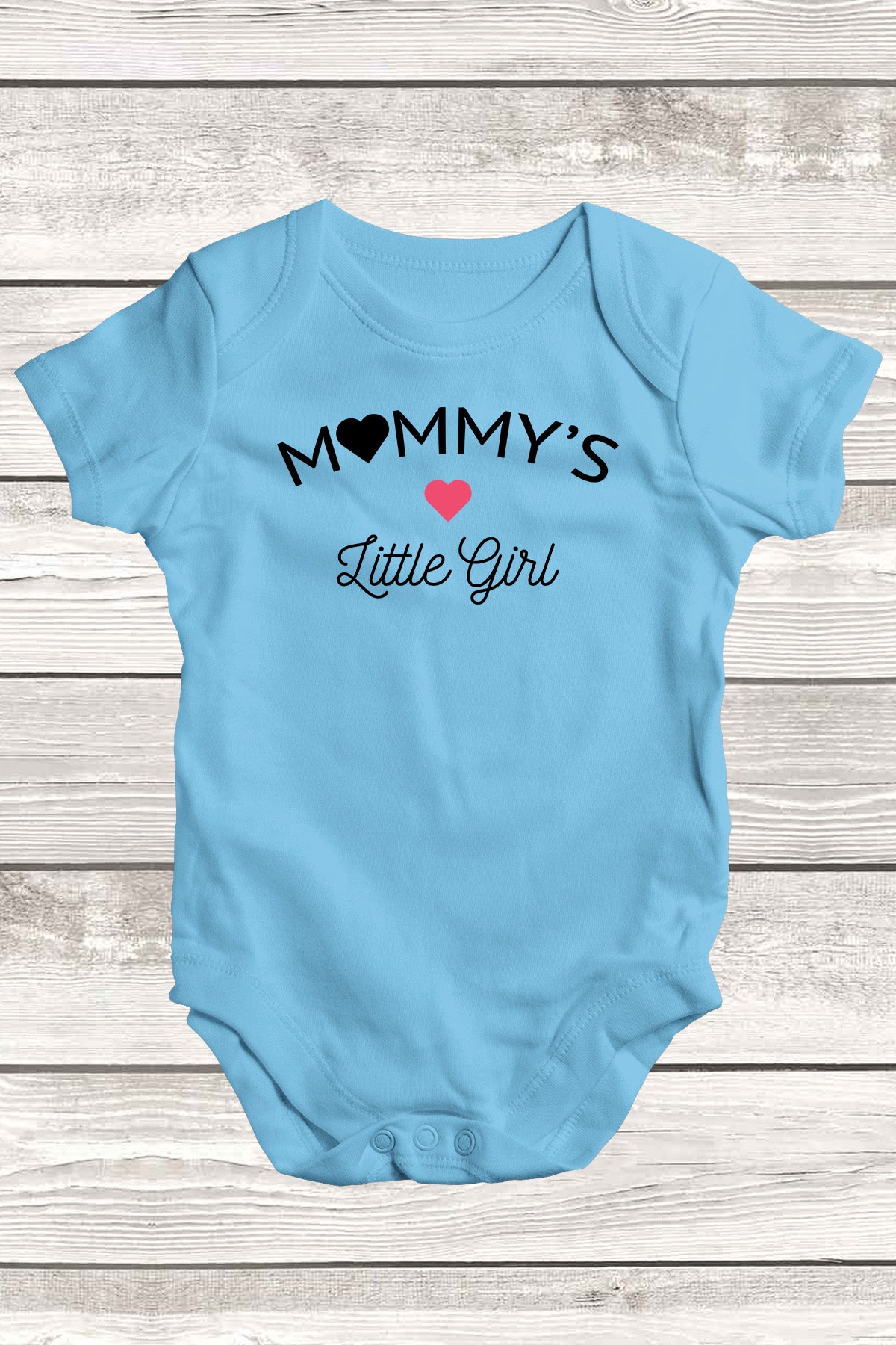Mommy's Little Girl Baby Bodysuit