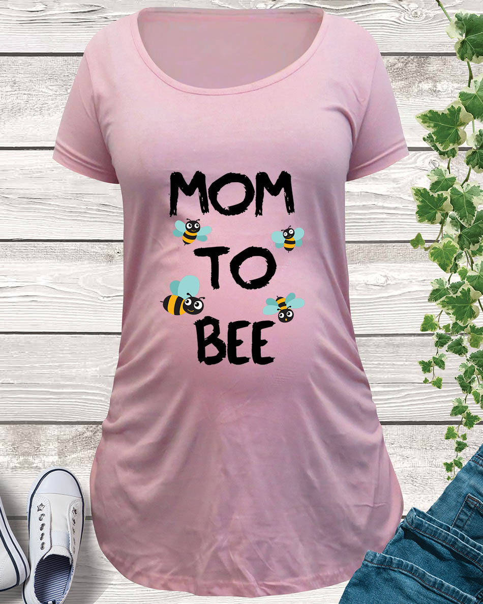 Mom To Bee Maternity T Shirt