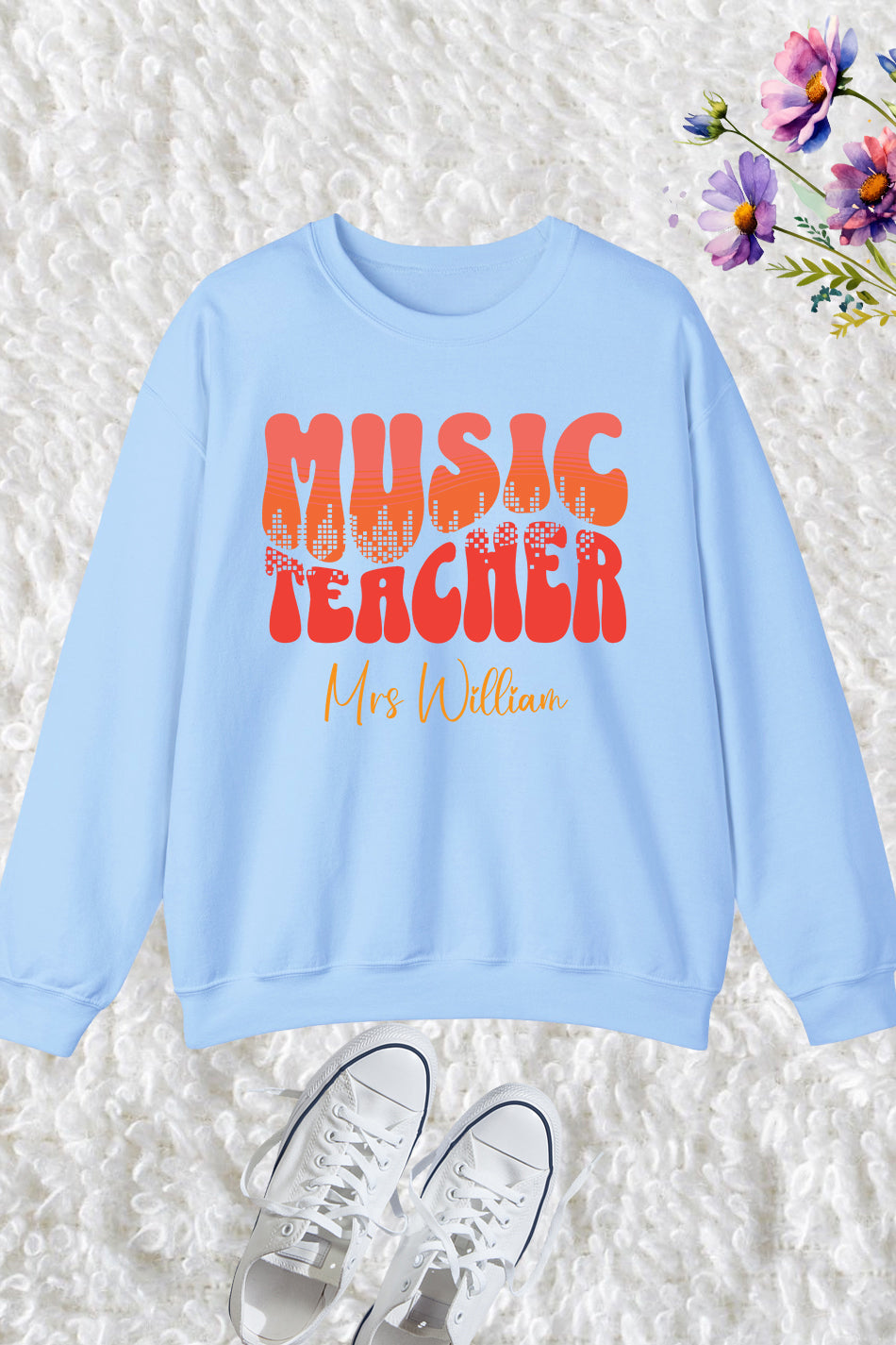 Custom Music Teacher Sweatshirt