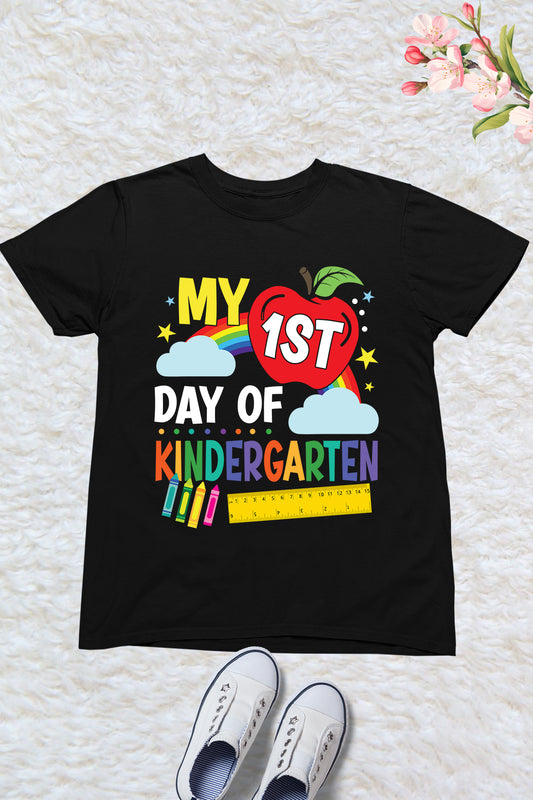 My 1st Day of Kindergarten T Shirt