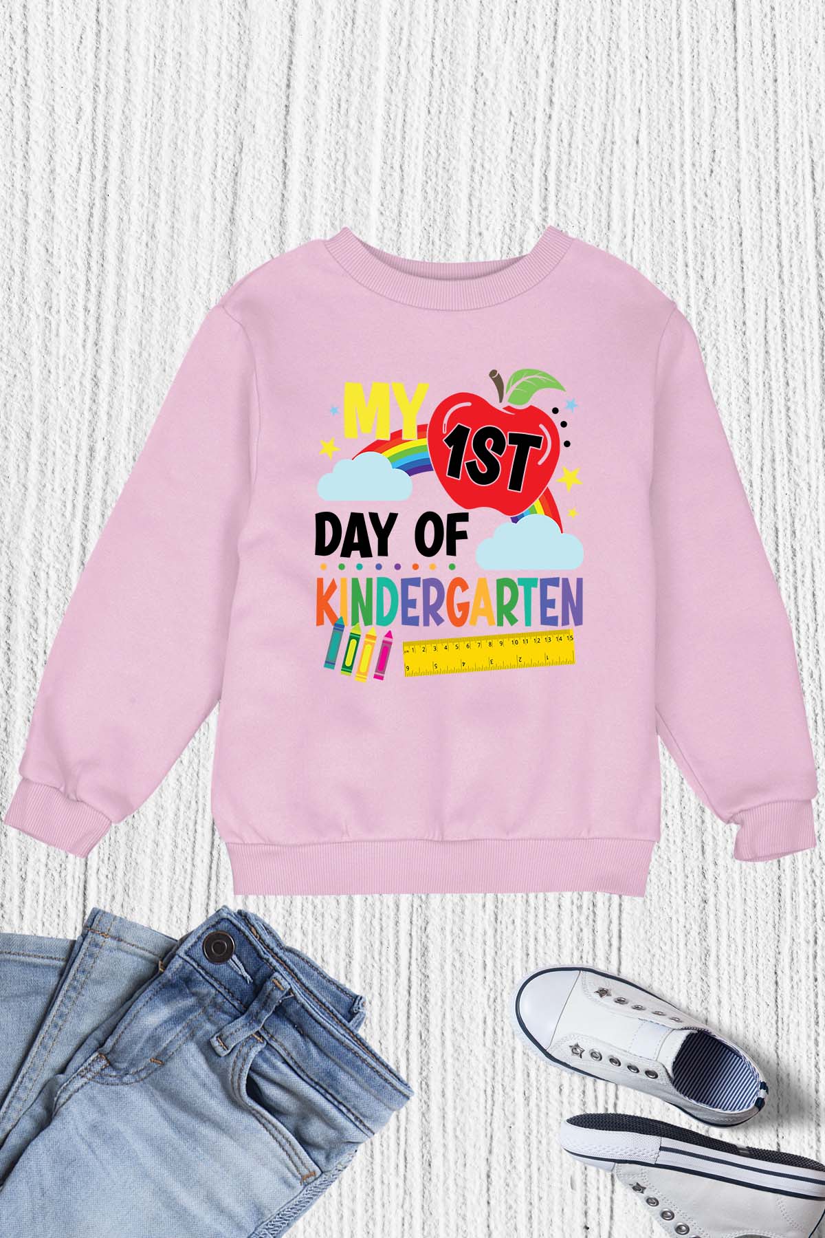 My 1st Day of Kindergarten Sweatshirt