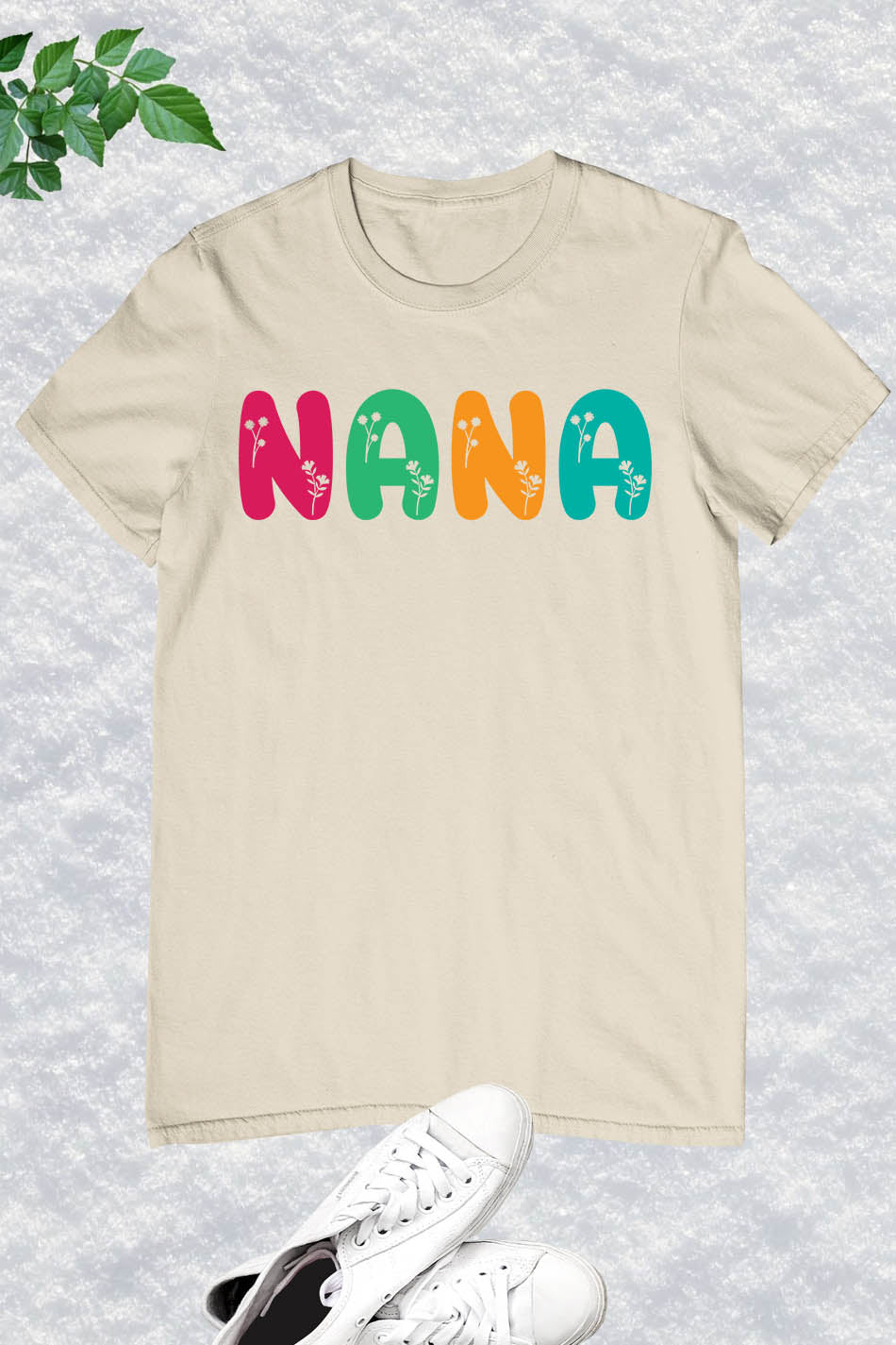 Personalized Custom Nana Floral Shirt