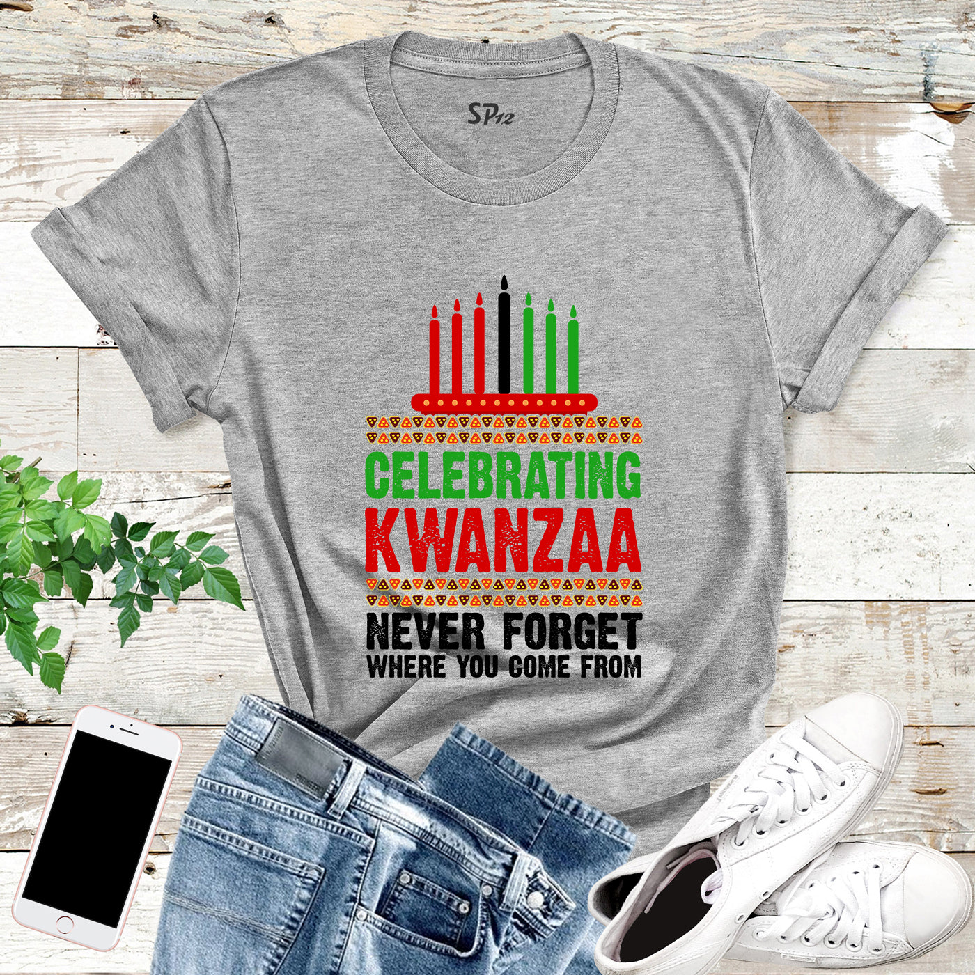 Celebrating Never Forget Where You Come from Kwanzaa T Shirt