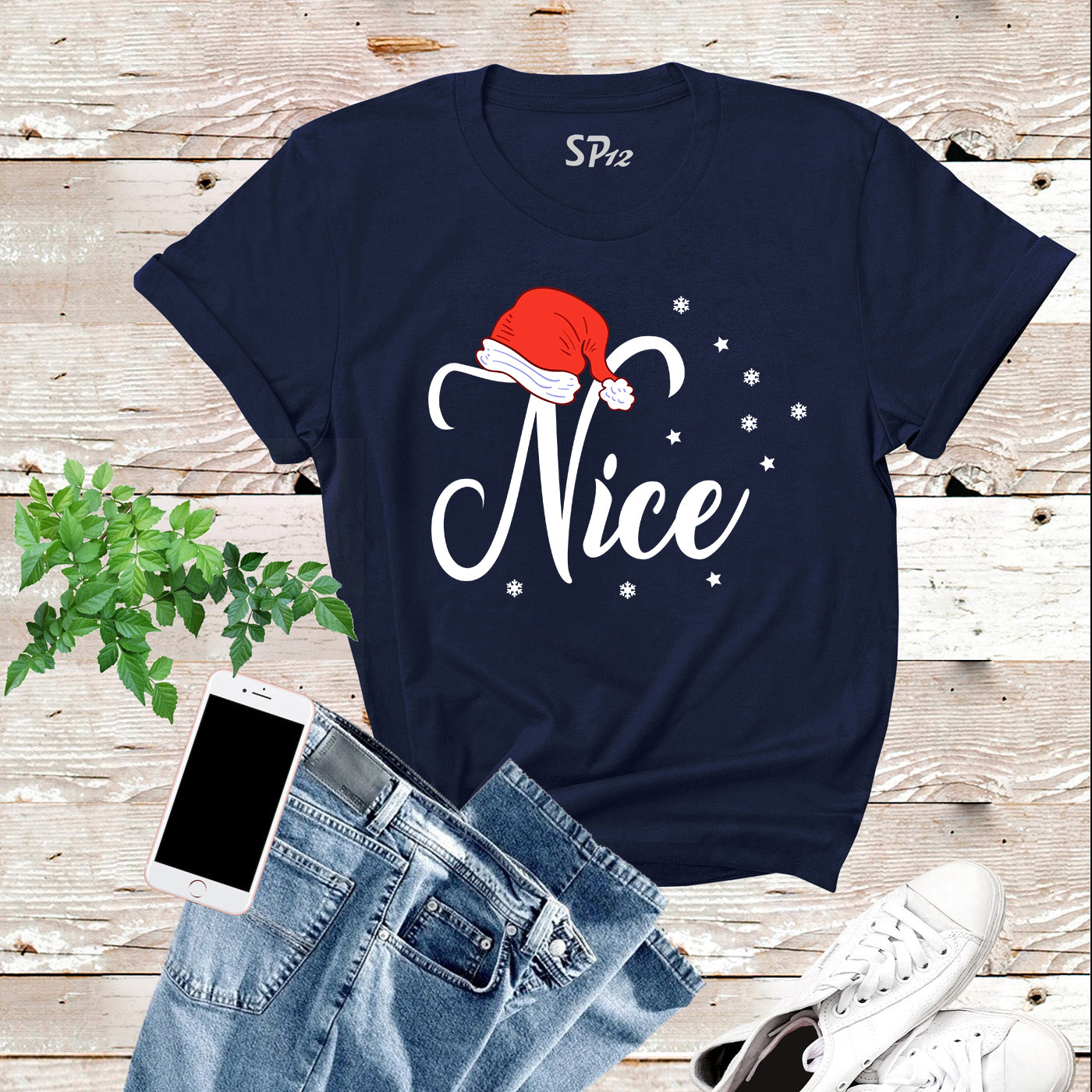 Nice Funny Christmas Matching T Shirt