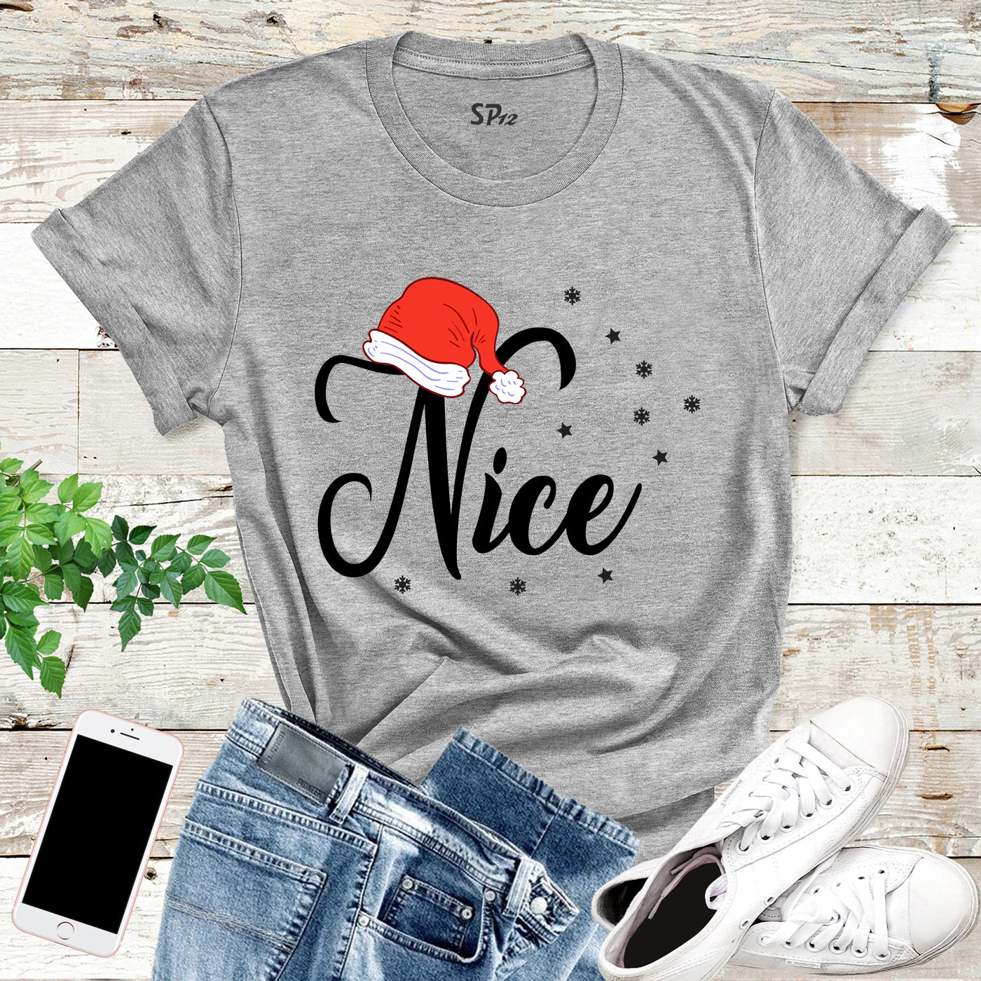 Nice Funny Christmas Matching T Shirt