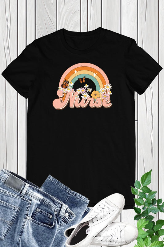 Take Care Of You With Love Nurse Rainbow Shirt