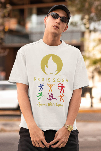 Paris 2024 Olympics Games Wide Open Shirt