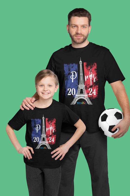 Paris 2024 Olympics Supporter Patriotic T Shirt