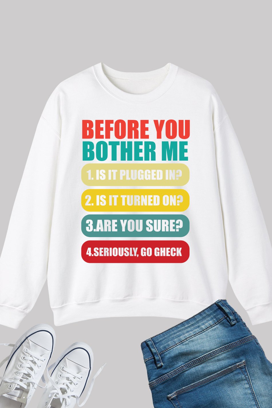 Funny Information Technology Tech Dad Sweatshirt