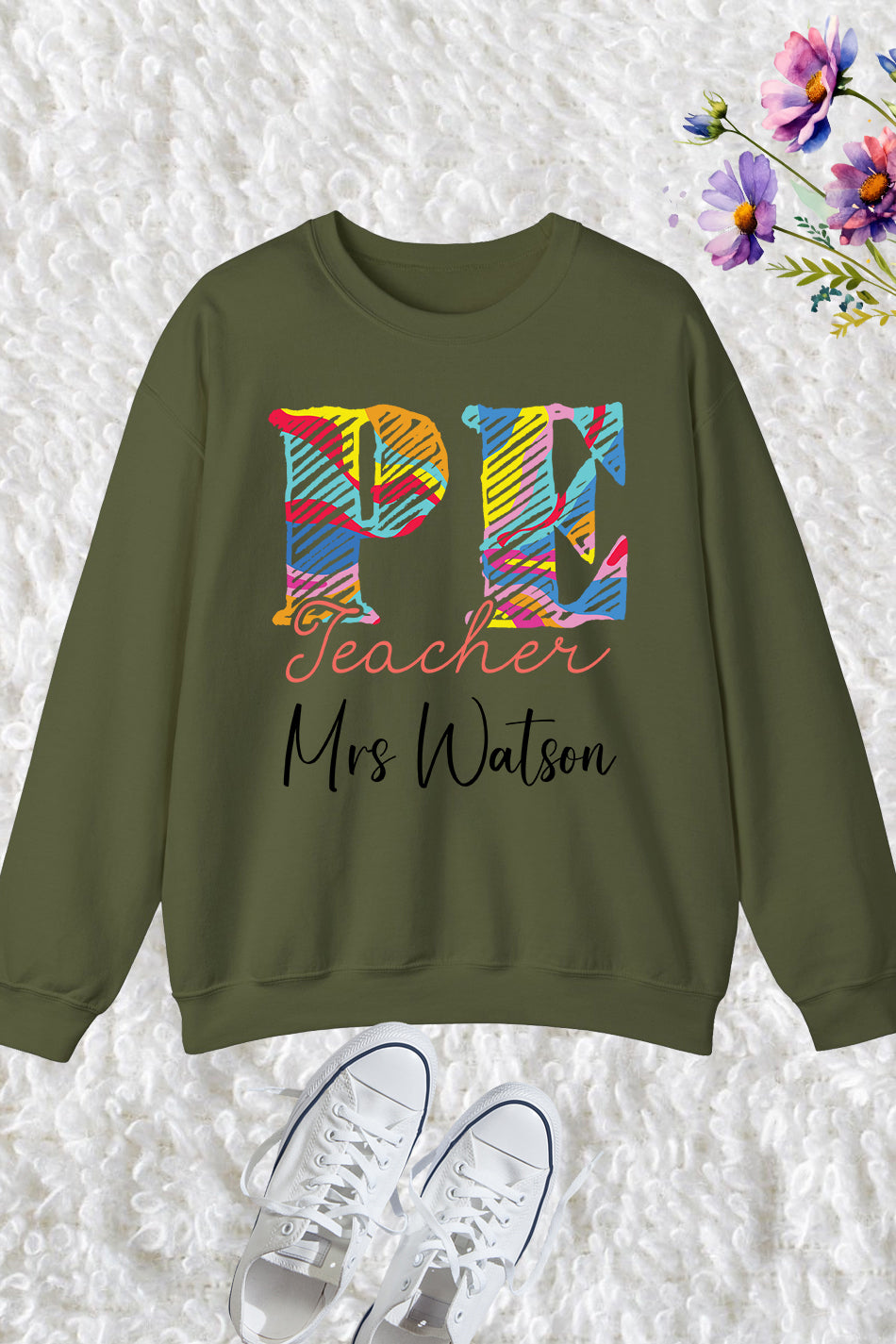 Custom PE Teacher Sweatshirt Physical Education