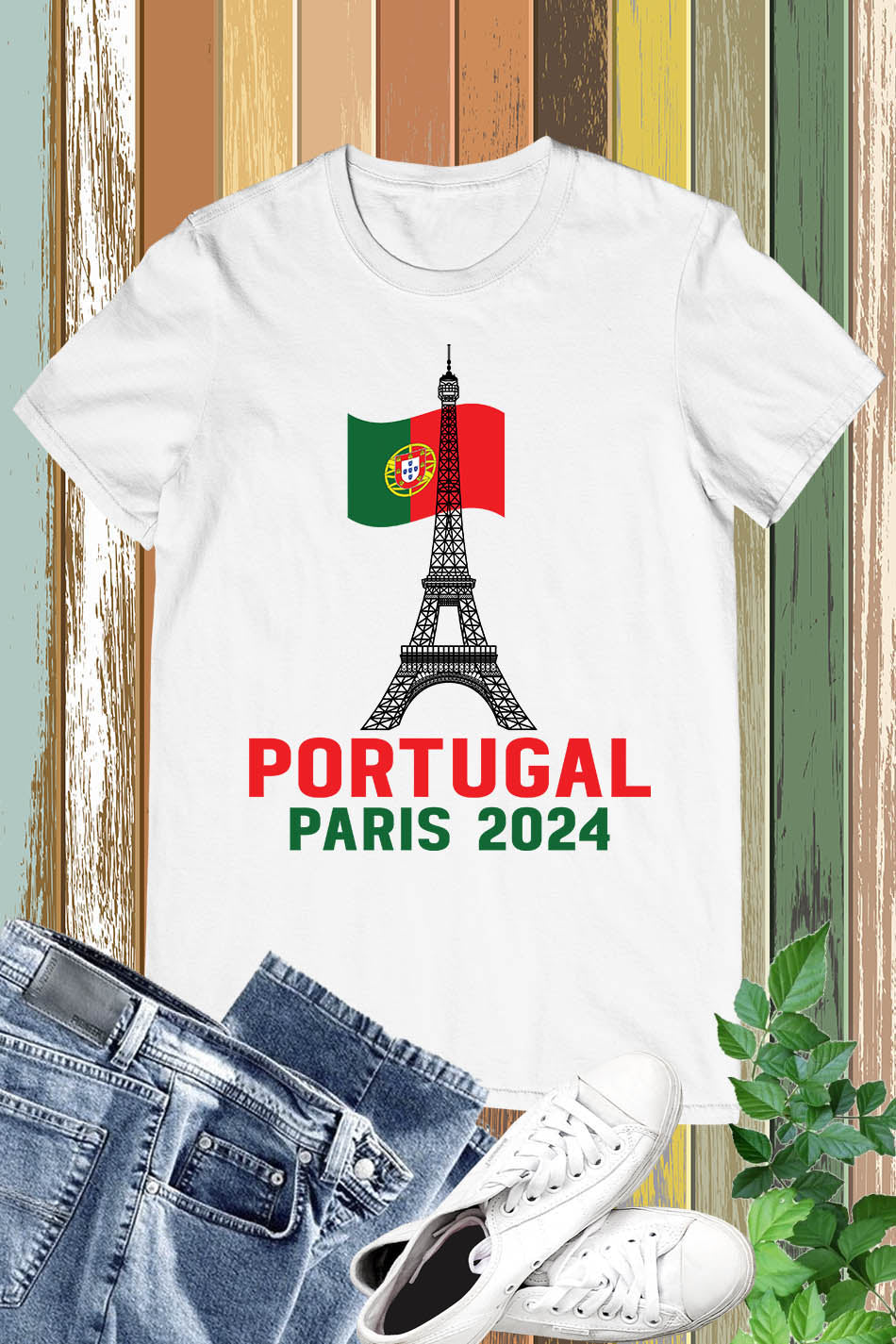 Portugal Olympics Supporter Paris 2024 T Shirt