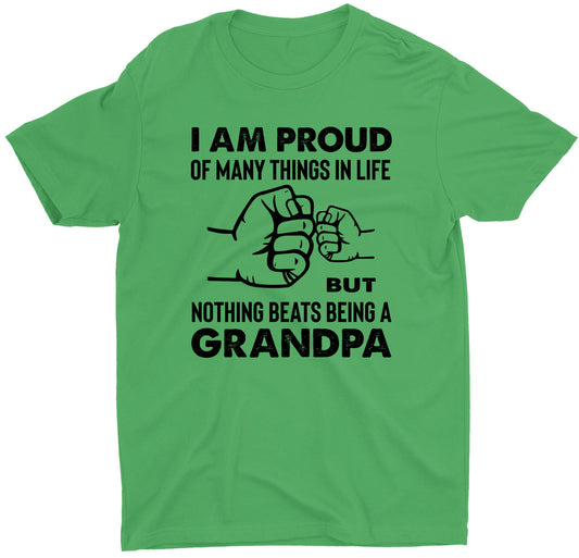 I Am Proud Of Many Things Custom Short Sleeve Fathers Day T-shirt Gift