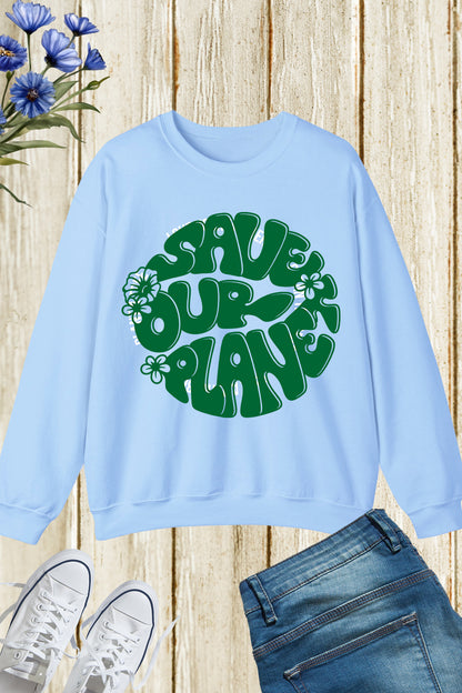 Save our Planet Tee Sweatshirt