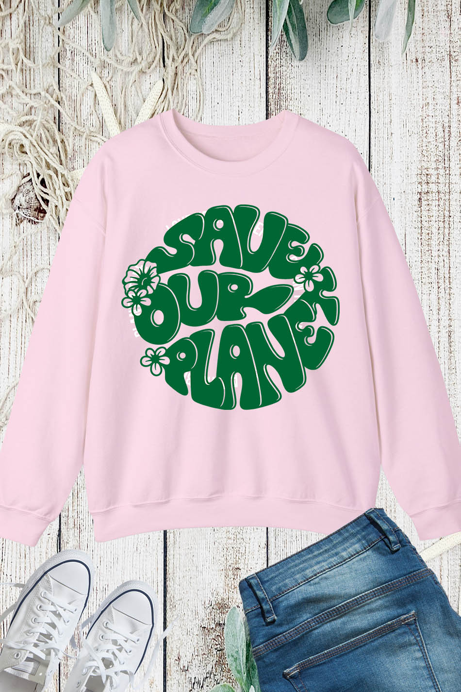Save our Planet Tee Sweatshirt