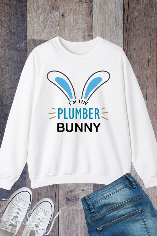 Plumber Bunny Sweatshirt