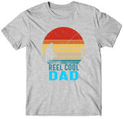 Reel Cool Dad Custom Short Sleeve Best Father's Day Gift T-Shirts