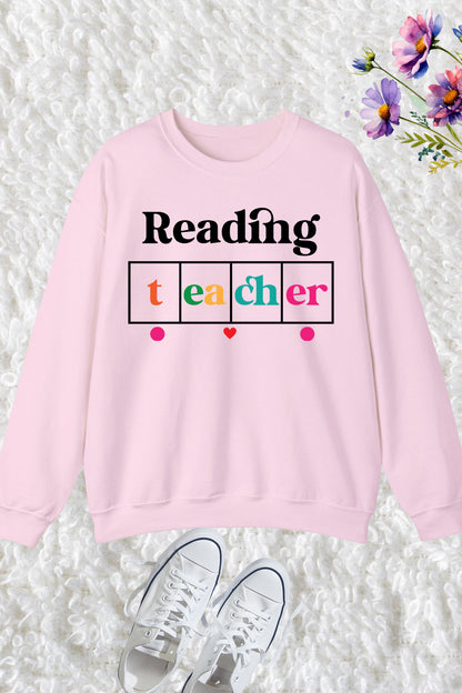 Reading Teacher Sweatshirt