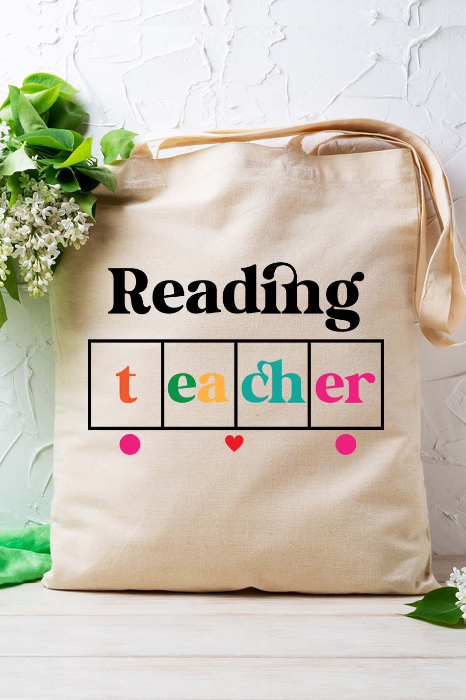 Reading Teacher Tote Bag