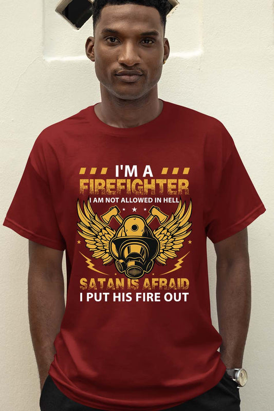 Firefighters Funny Fireman T Shirt