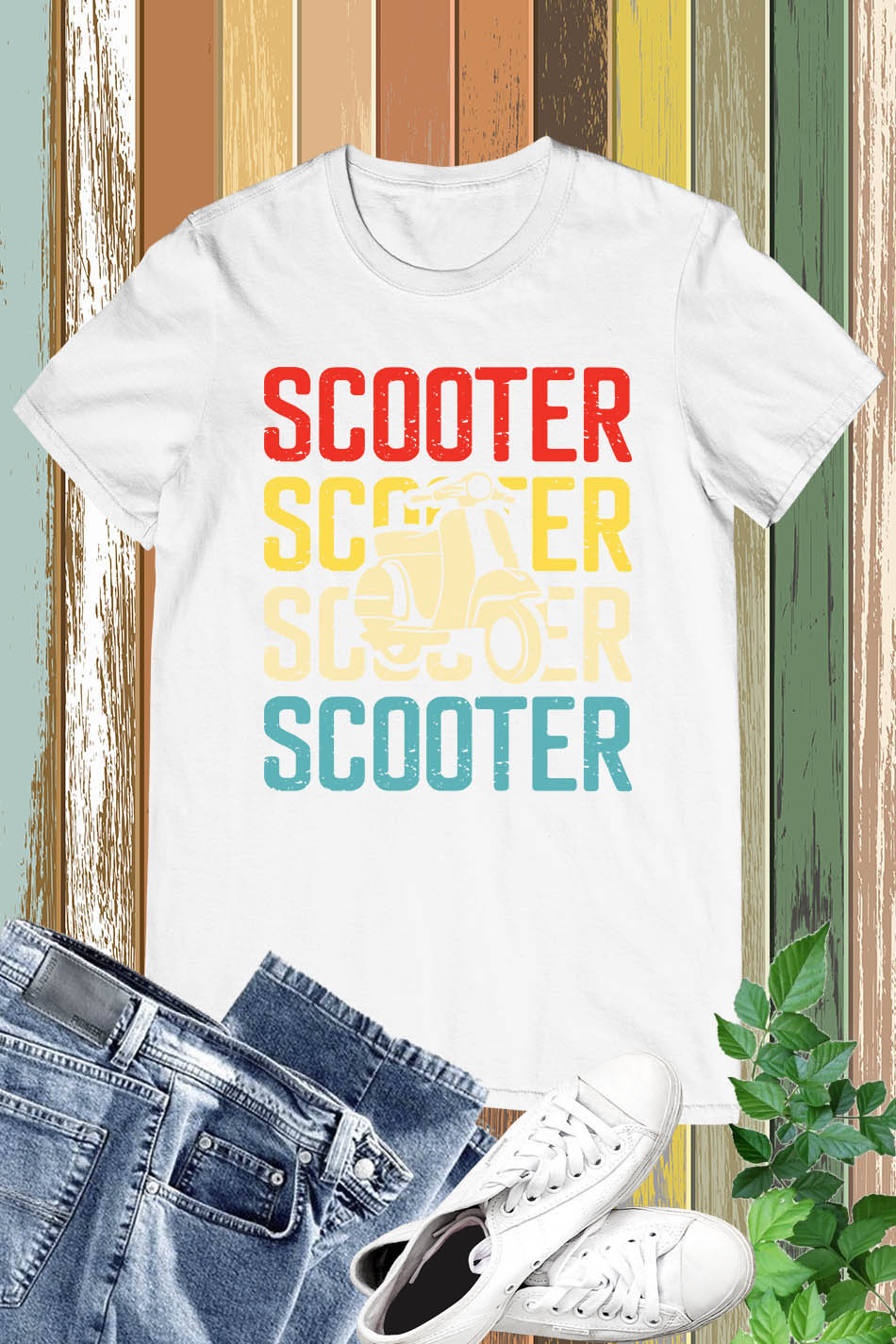 Vintage Scooter T-shirt