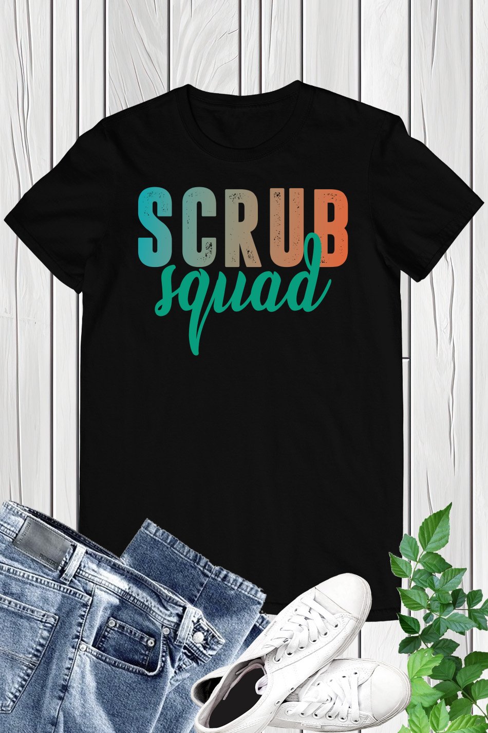 Southern Couture Scrub Squad Shirt