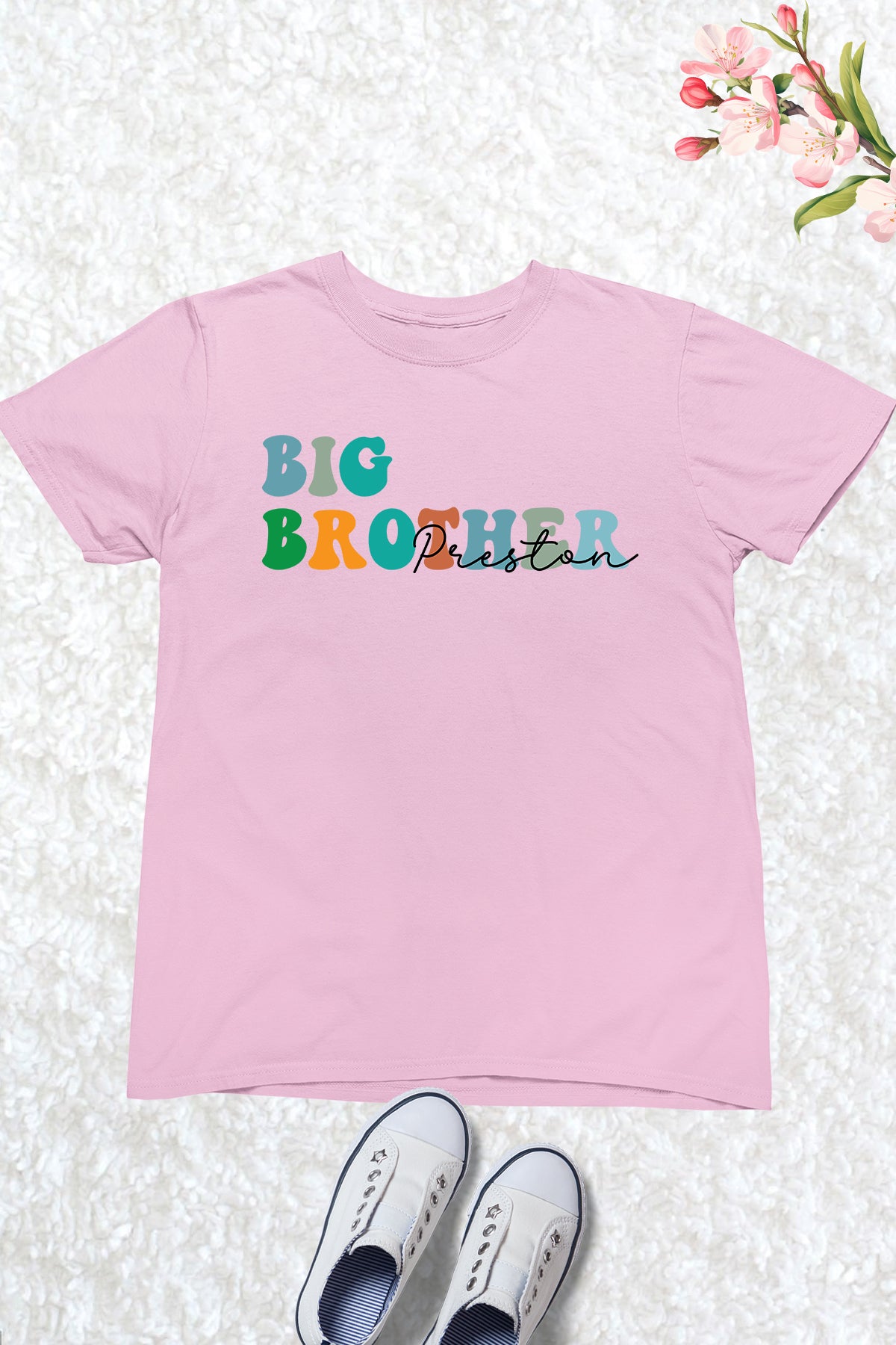 Big Brother Custom name Trendy Shirt