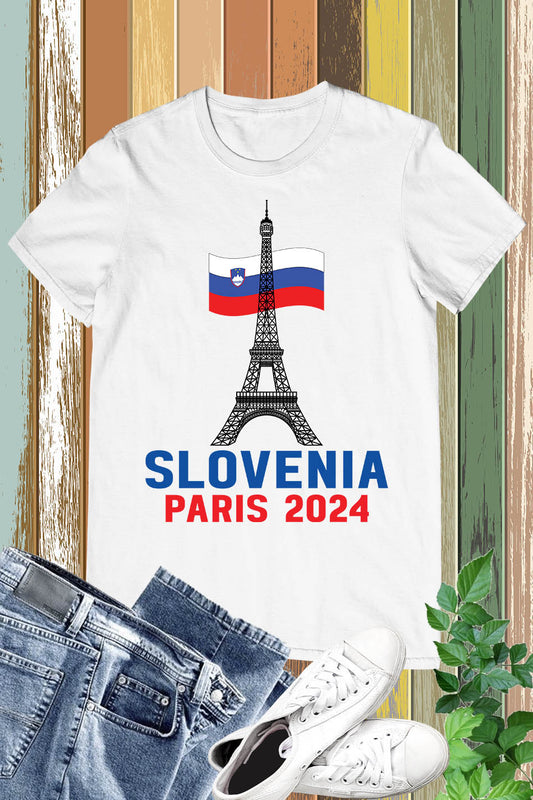 Slovenia Olympics Supporter Paris 2024 T Shirt