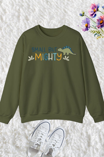 Small But Mighty Dinosaur Sweatshirt