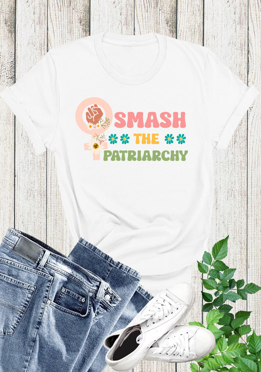Smash The Patriarchy Womens Day Shirt