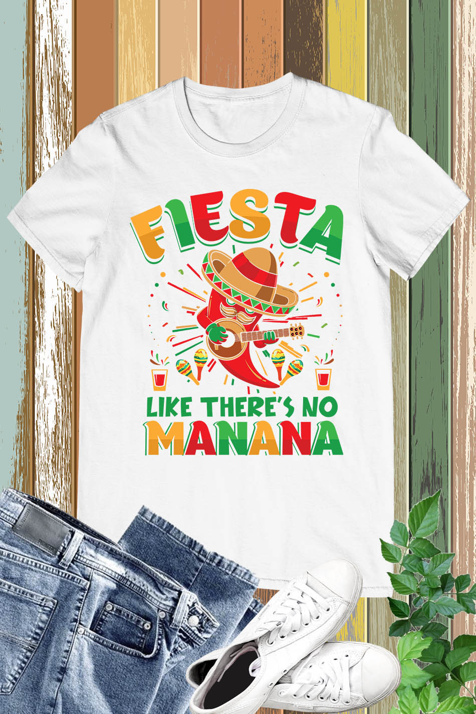 Fiesta Like There's No Manana T-shirt