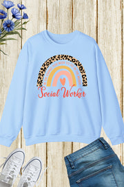 Be the Change Inspirational Social Work Sweatshirt