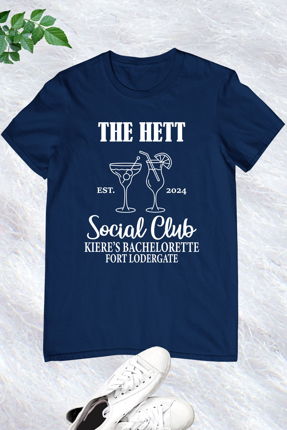 Bachelorette party Social Club Personalized Bridal party T Shirt