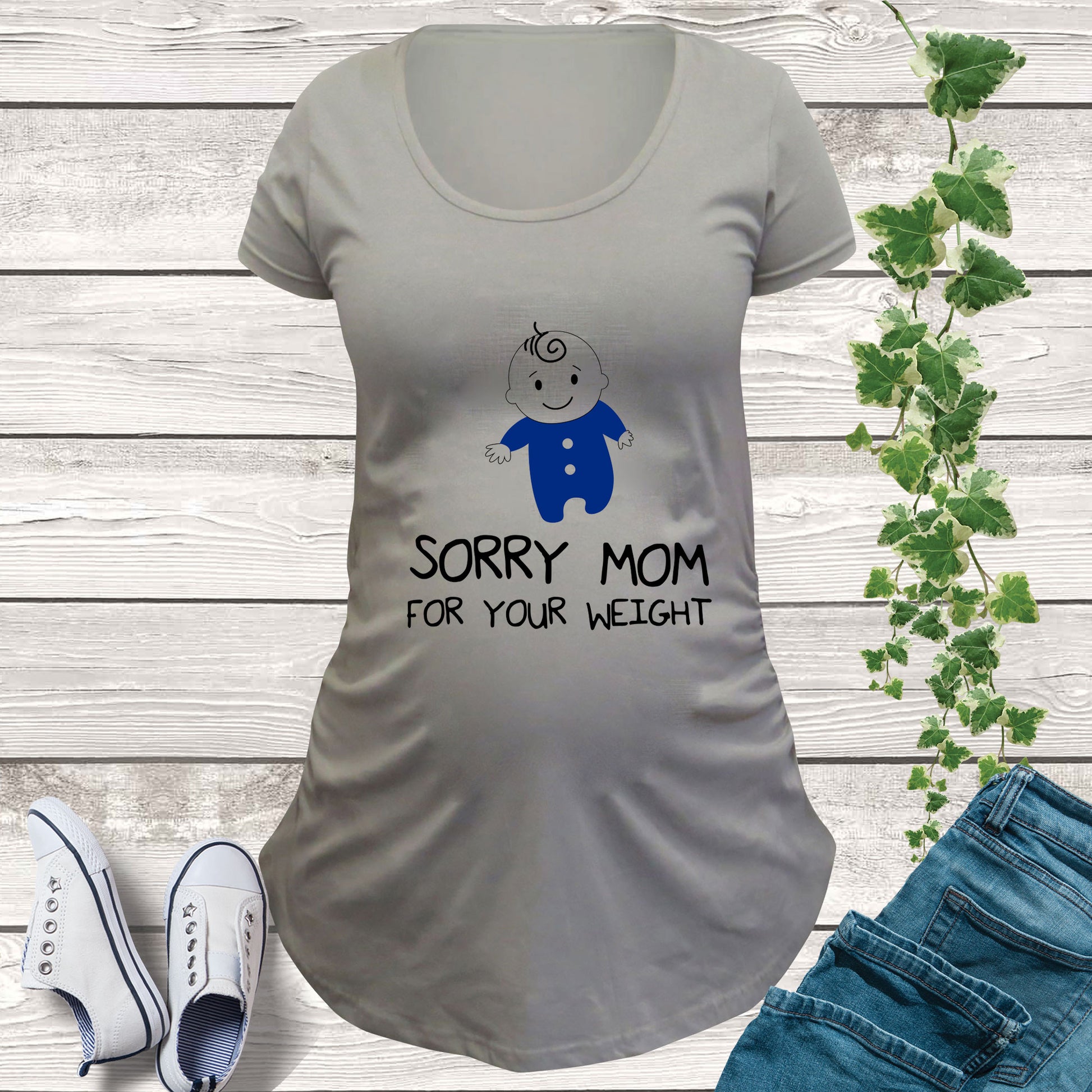 Pregnancy Sorry Mom T Shirt