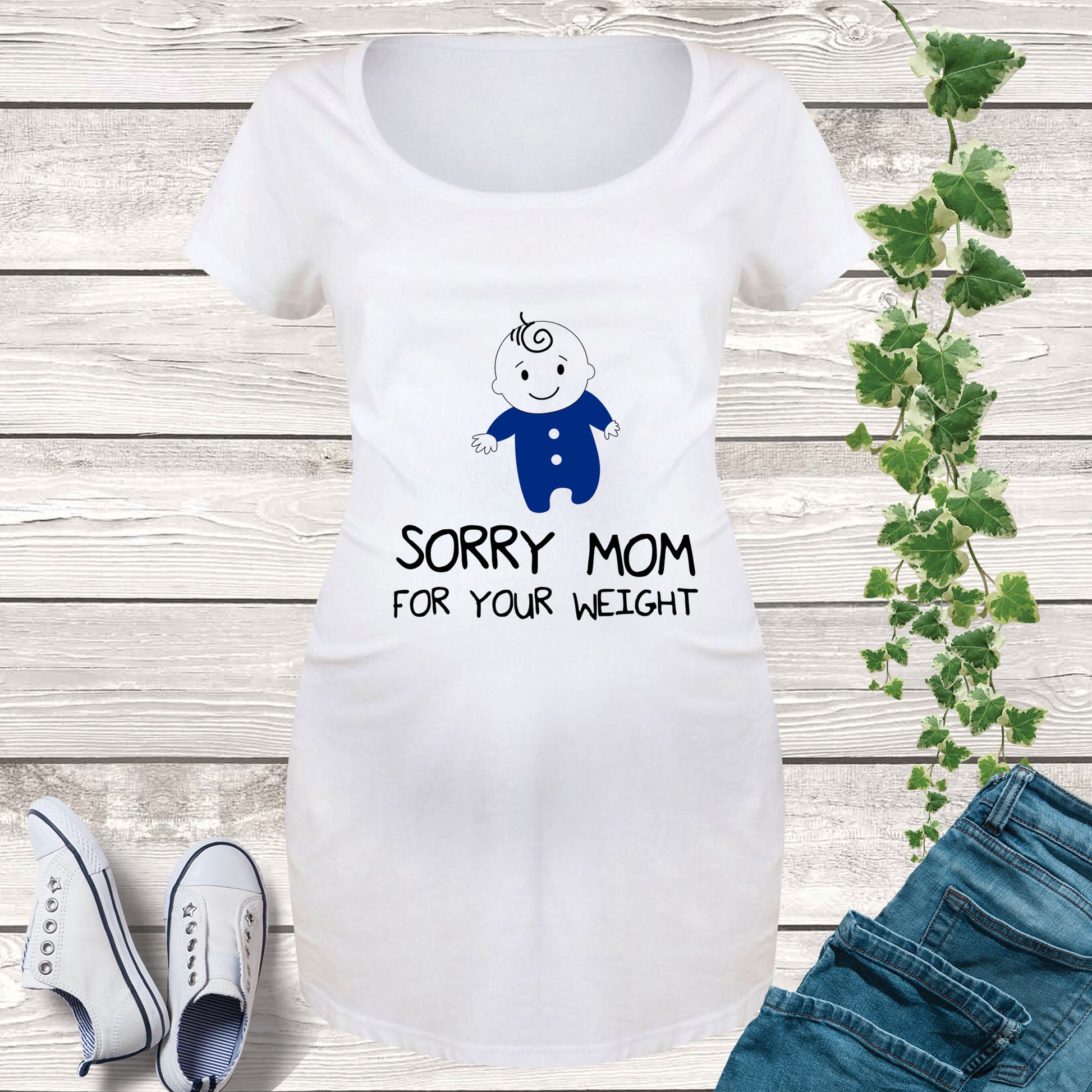 Pregnancy Sorry Mom T Shirt