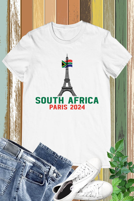 South Africa Olympics Supporter Paris 2024 T Shirt